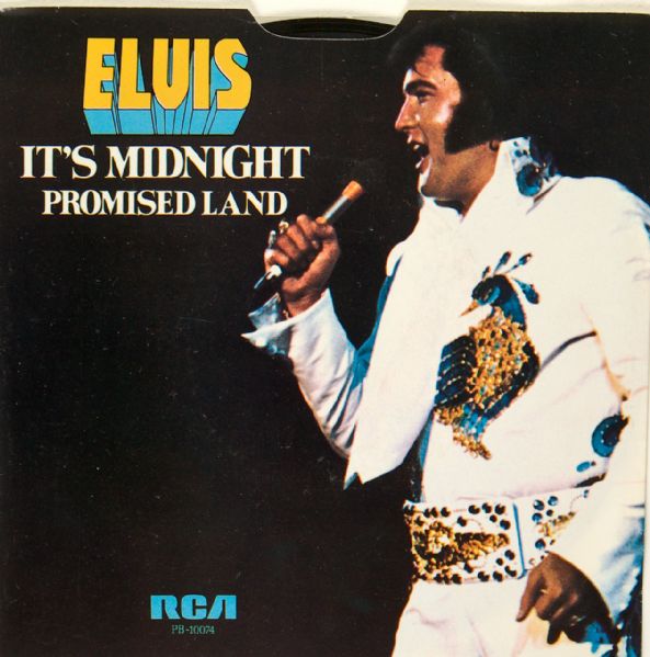 Elvis Presley "Promised Land"/"Its Midnight" 45  